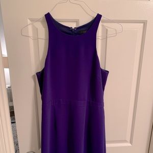 Jcrew purple mini dress